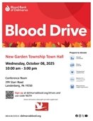 blood bank flyer