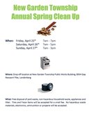 spring clean up