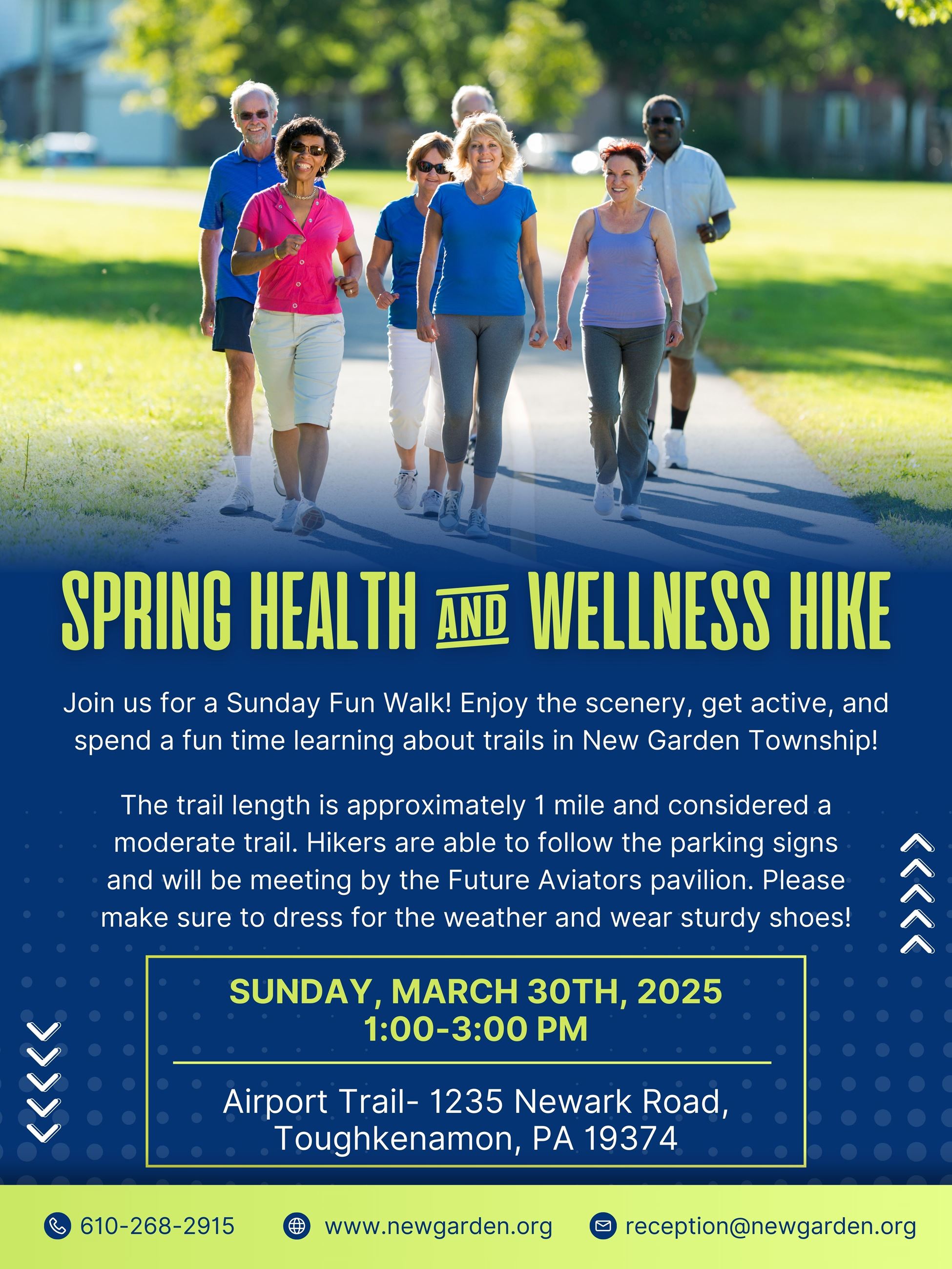 Spring Health and Wellness Hike 2025