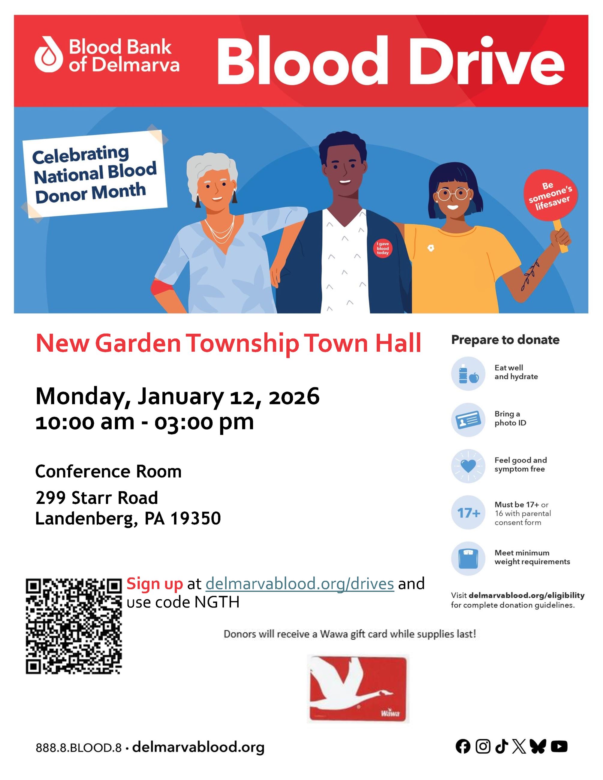 New Garden Twp Town Hall 1-12-2026