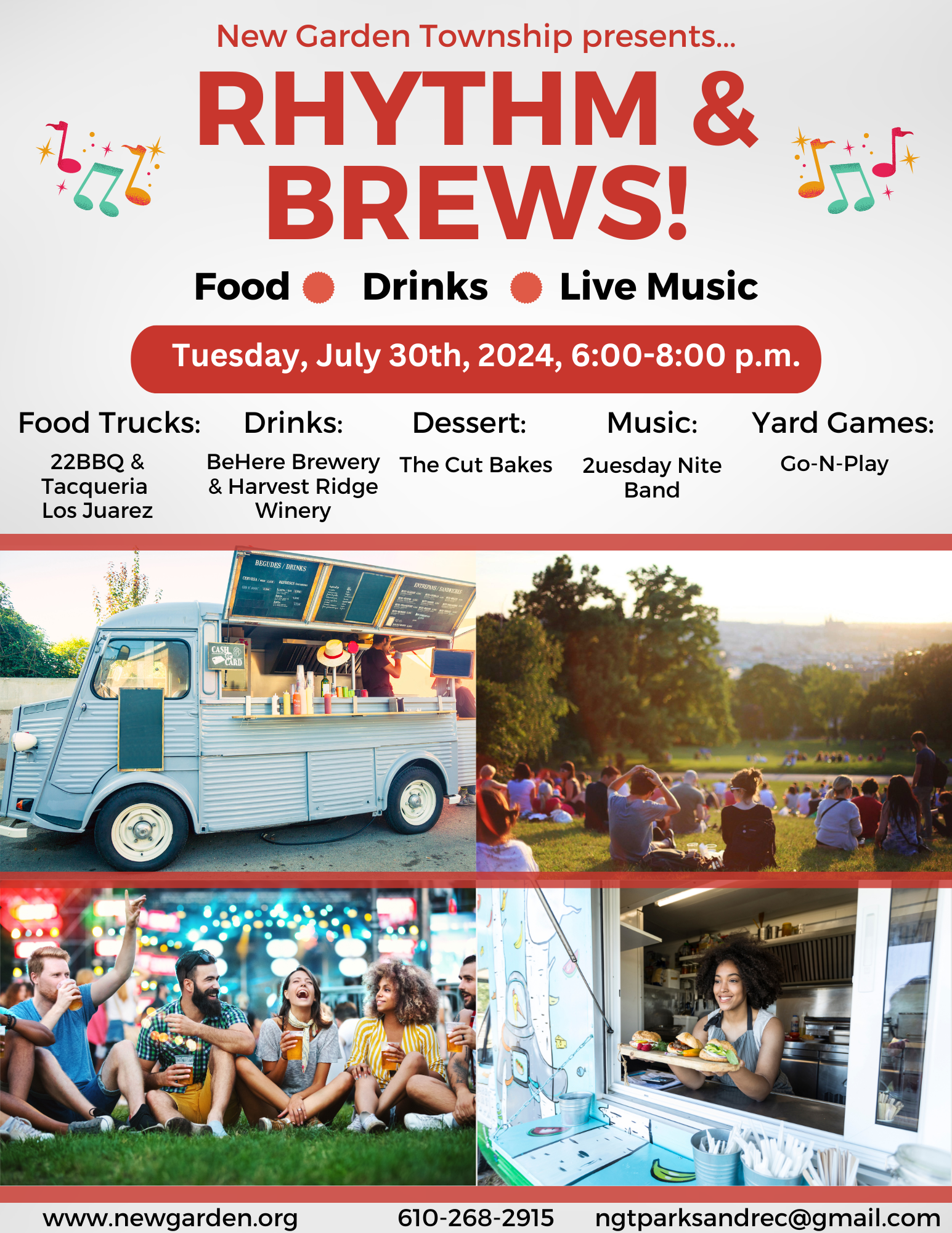 Rhythm and Brews Flyer