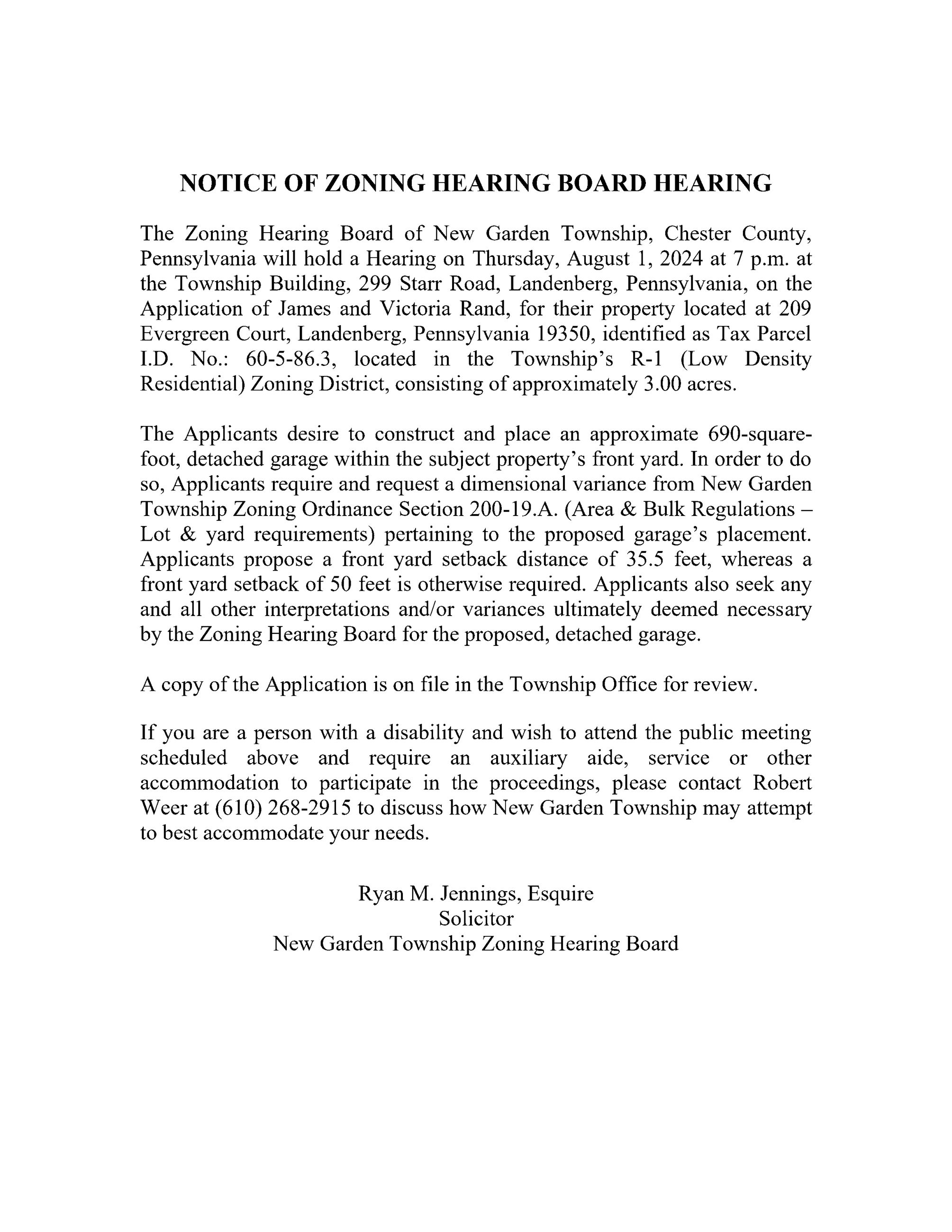 Public Notice - NGT ZHB (Rand) (for 08.01.24 Hearing)(2034198.1)